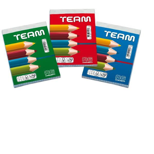 BLOCCHI QUADERNI E RUBRICHE - TEAM A6